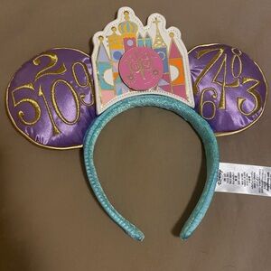 Disney Main Attraction 'It's a Small World' Headband